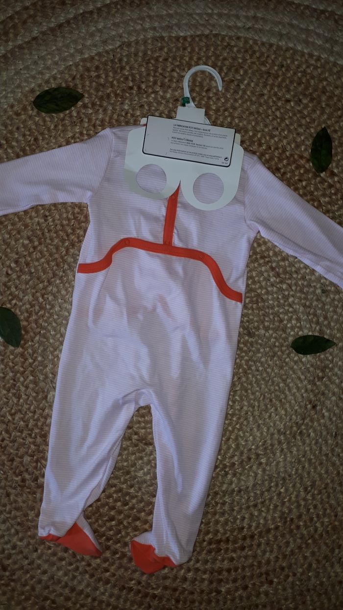 Pyjama dors bien coton fille Petit bateau neuf - 12 mois - photo numéro 5