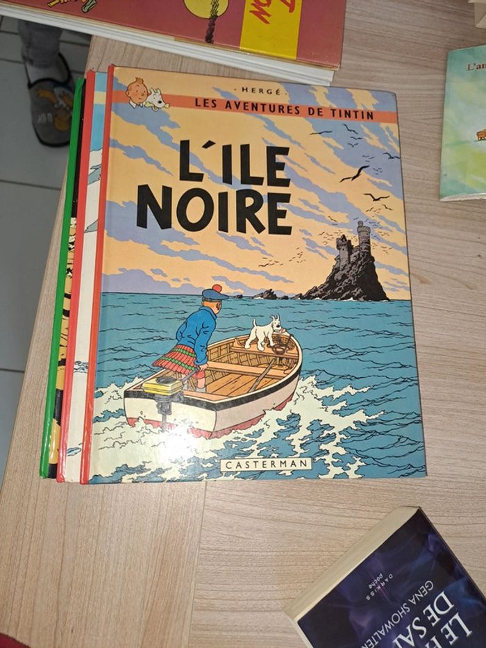3 livres tintin - photo numéro 2