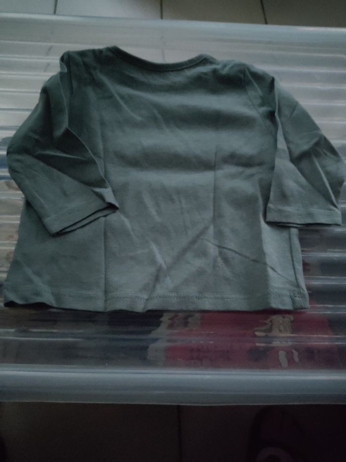 T-shirt manche longue 3 mois - photo numéro 4
