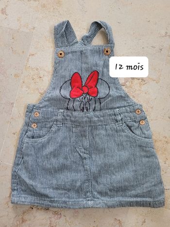Salopette robe neuve (12 mois)