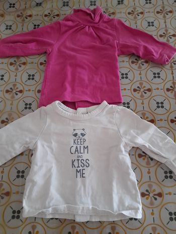 Lot T-shirt manches long