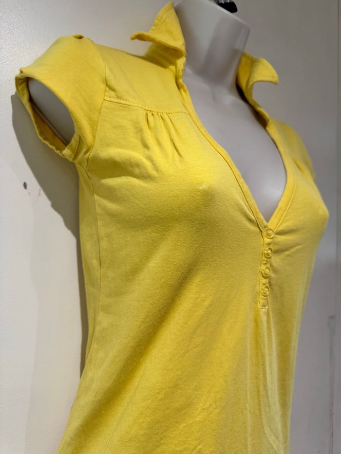 T-shirt polo, Pimkie, taille 36 jaune - photo numéro 5