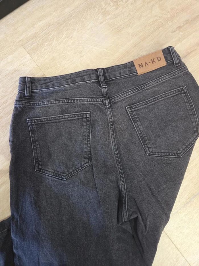 Jeans Na-kd noir taille M - photo numéro 4