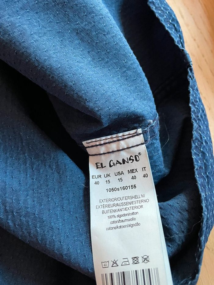 Chemise marine ML - El Ganso - 40 - photo numéro 6