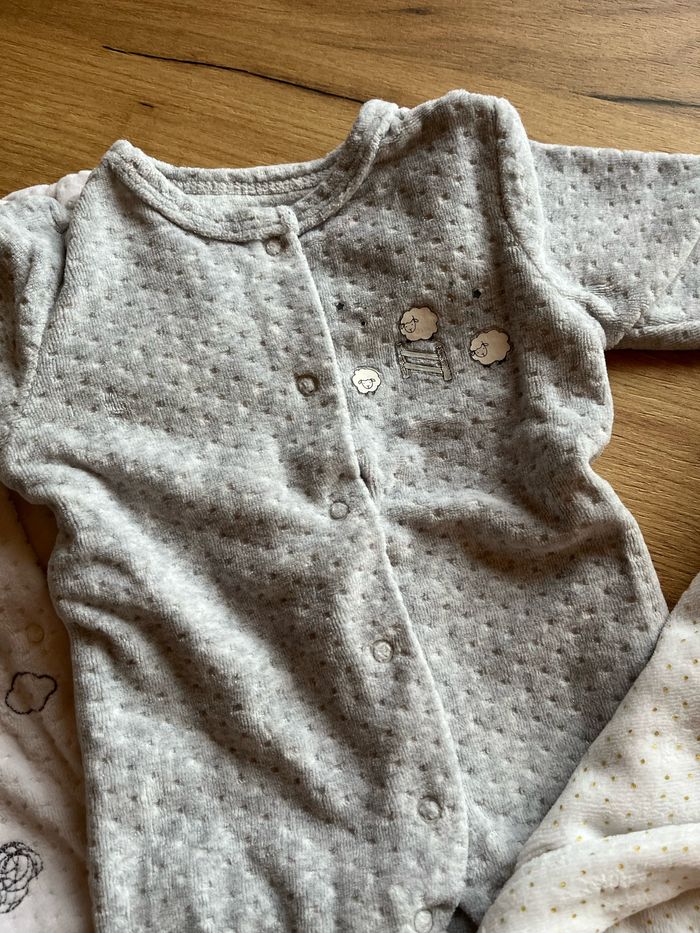 Lot 2 pyjamas velours - photo numéro 3