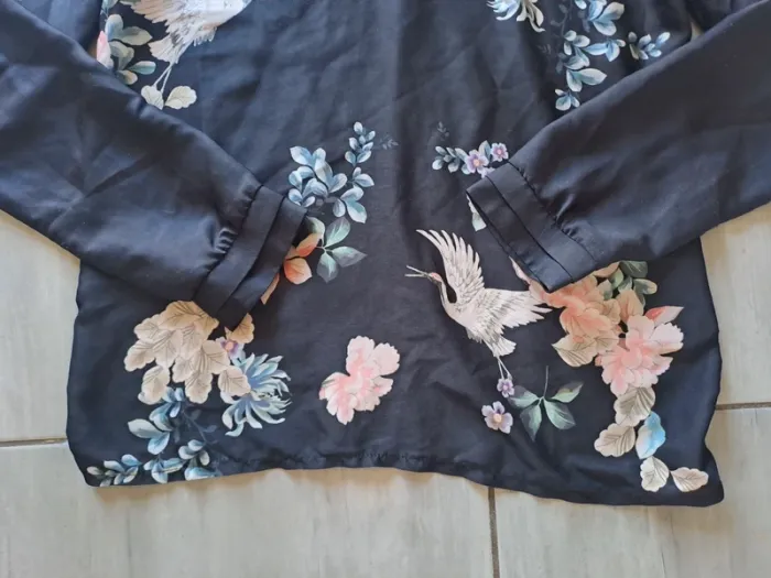 Blouse floral héron Promod - photo numéro 4