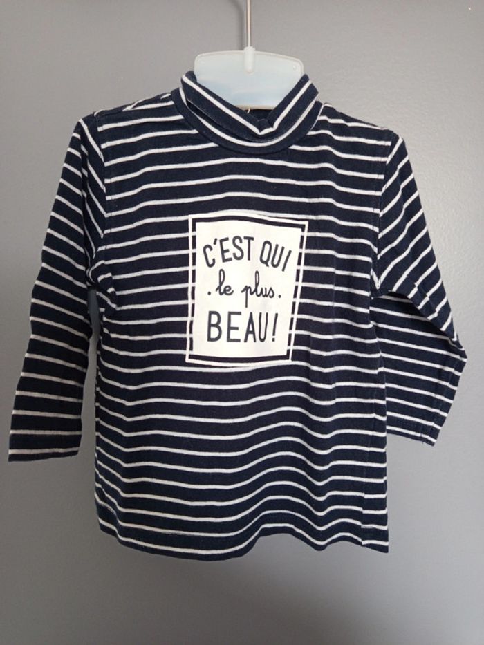 Lot sous pull 9 mois - photo numéro 6