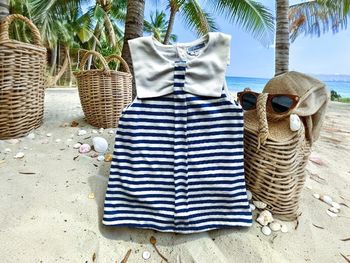 JACADI - ROBE 2/1 BÉBÉ FILLE AVEC BODY INTÉGRÉ STYLE MARIN & COL FANTAISIE 18M