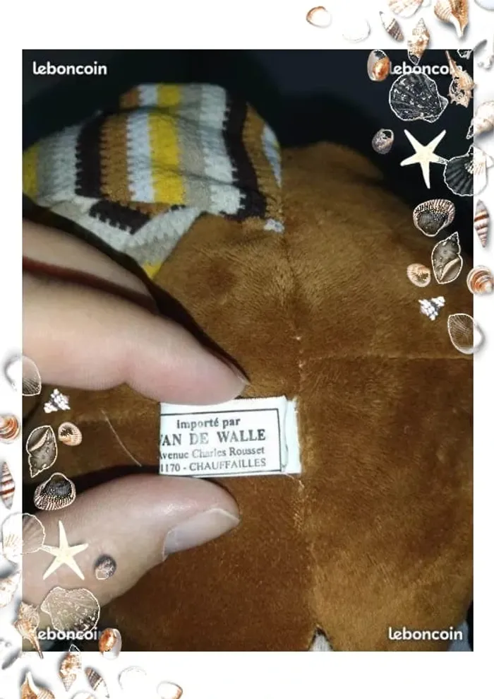 Peluche souris marron - photo numéro 4