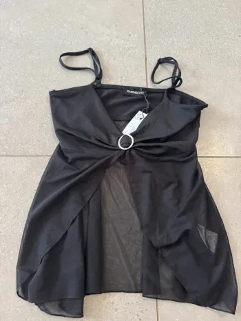 Haut noir Even & Odd, neuf, taille M,