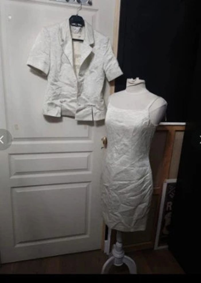 ensemble Robe palais royal t 40 avec sa veste - photo numéro 2