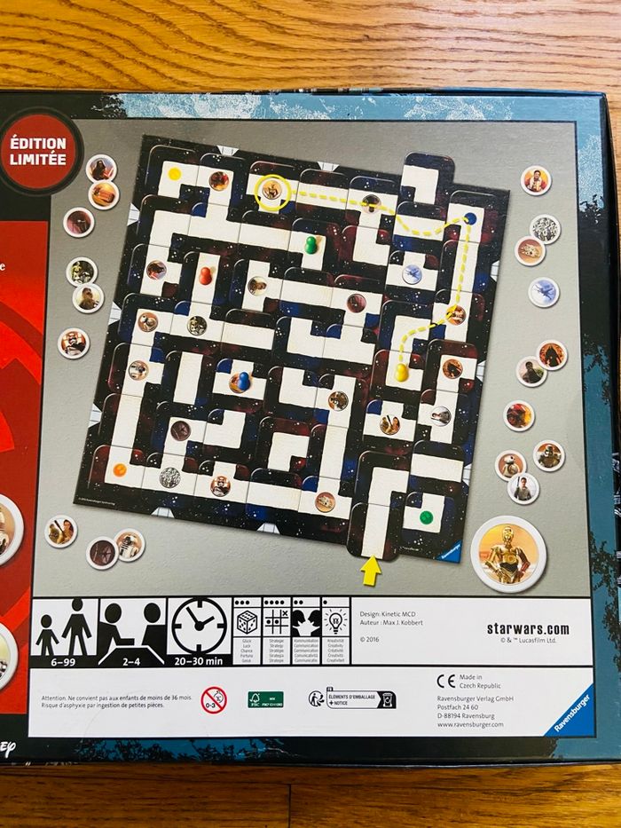 Jeu Labyrinth Star Ward Édition Limitée - photo numéro 5