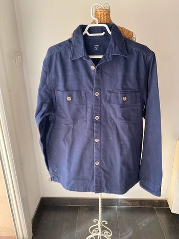 Chemise Kiabi Regular Fit bleue marine taille S