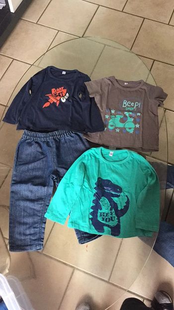 Lot T Shirt pantalon