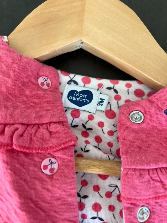 Gilet rose mi saison - photo numéro 2