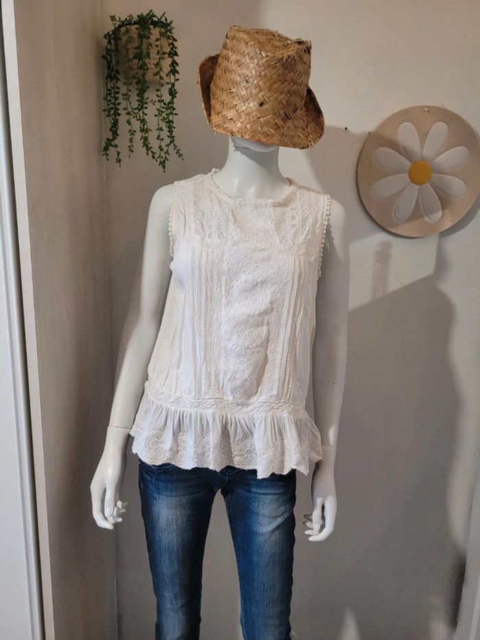 Débardeur broderies - photo numéro 2