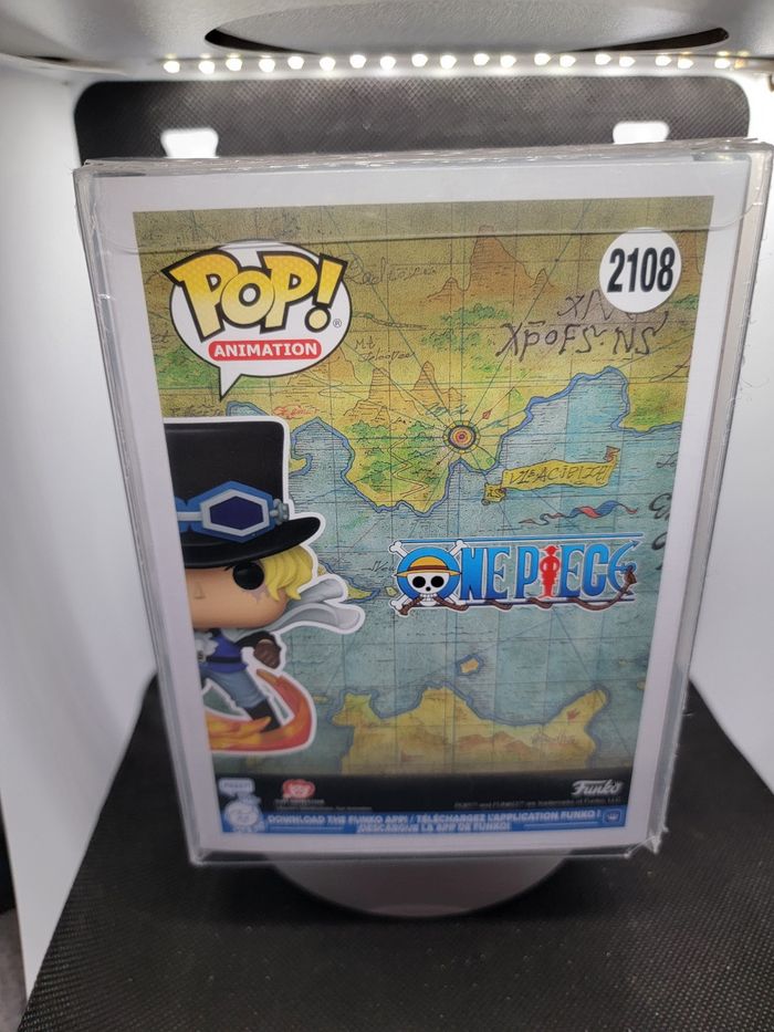 Pop Sabo avec Flamme One Piece + Protector - photo numéro 3