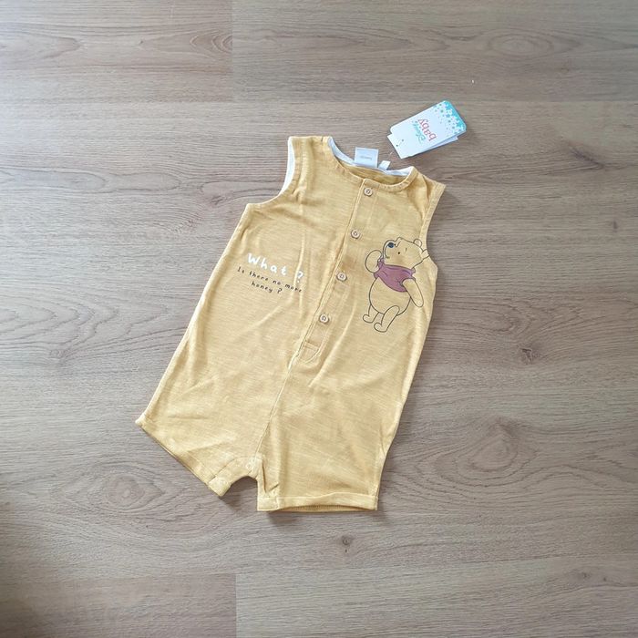 🩶 Combishort Disney Winnie l'ourson 12 mois neuf #emyfleury_12moismixte - photo numéro 2