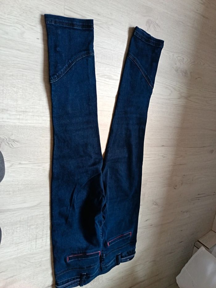 Pantalon jeans pantacourt femme 36 S Morgan tbe - photo numéro 9
