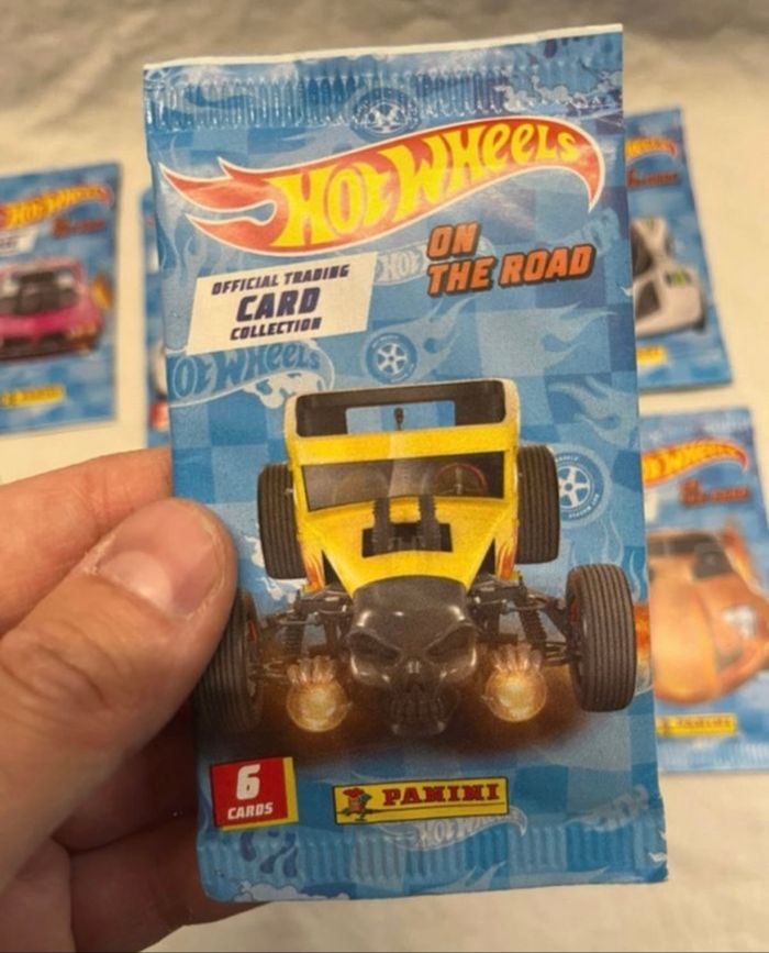 10 boosters cartes hotwheels on the road neufs scellés - photo numéro 7