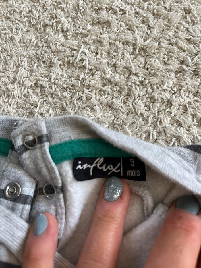 Sweat pull « Mum loves me » taille 9 mois marque Influx - photo numéro 3
