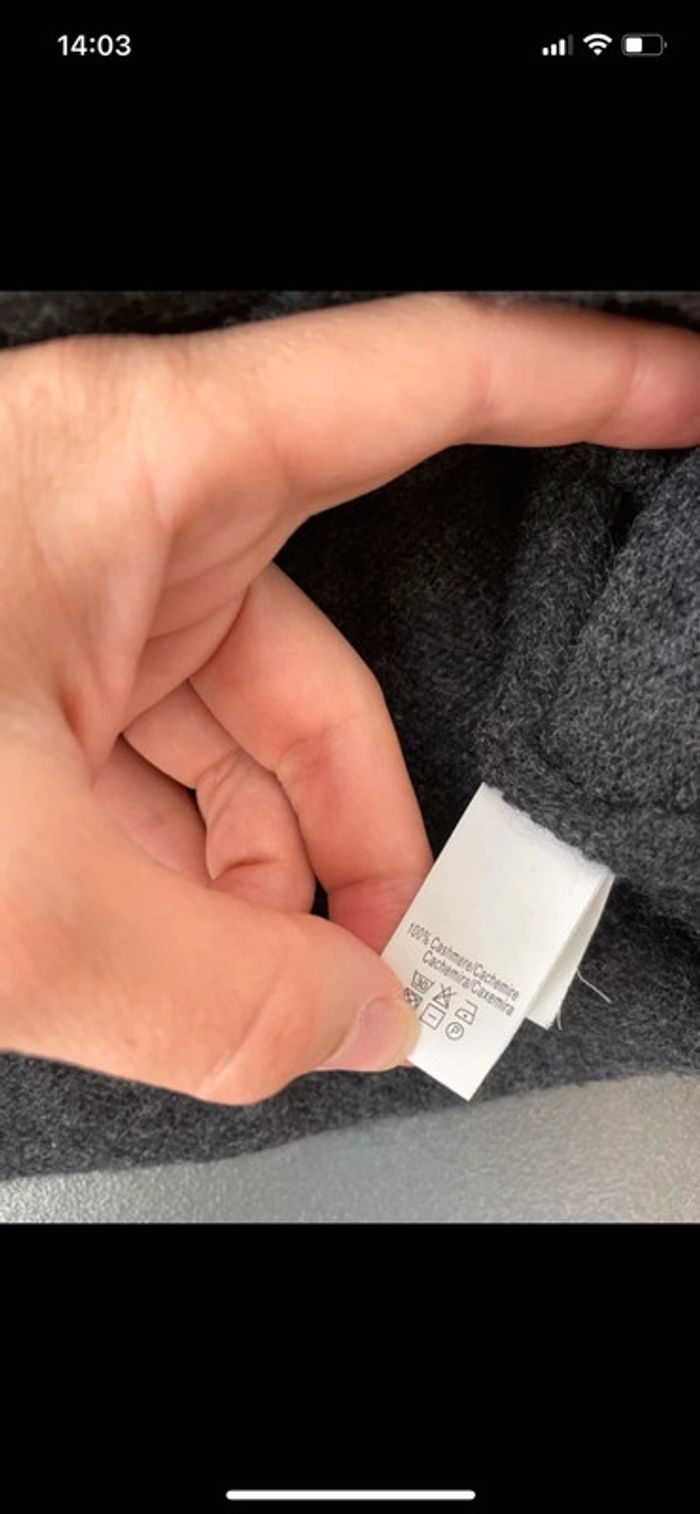 Pull gris cachemire fille - photo numéro 6