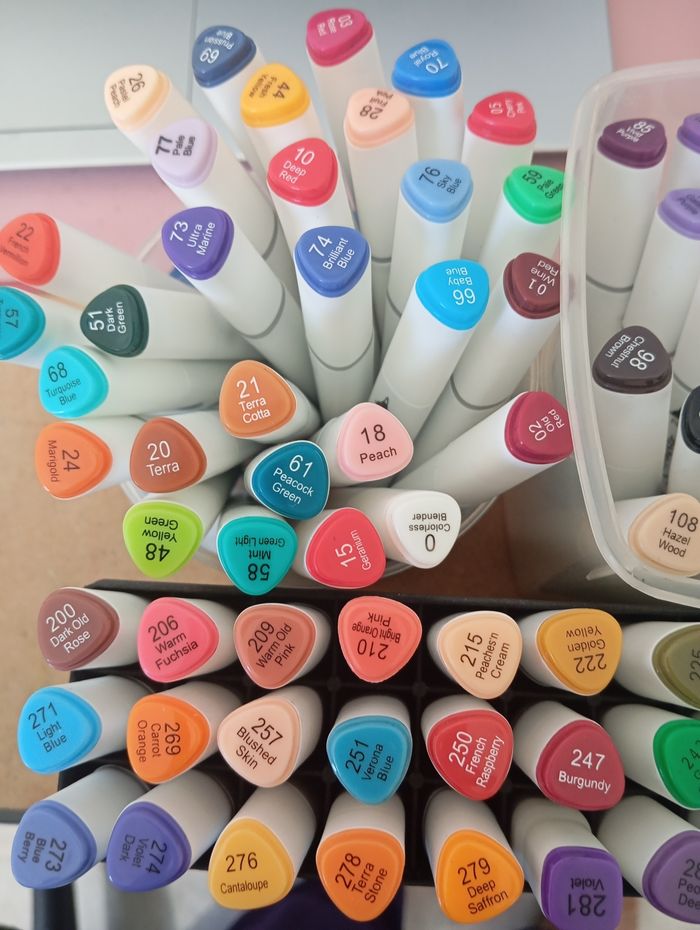 Crayons aquamarker triangle le lot ou à l'unité - photo numéro 2