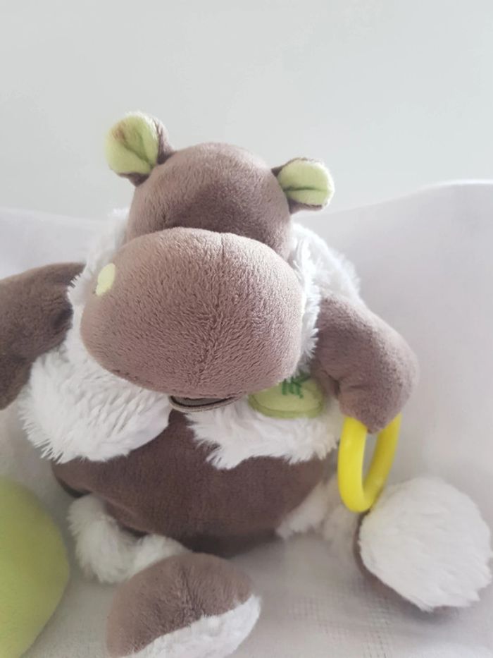 Peluche  hippopotame  babynat - photo numéro 4