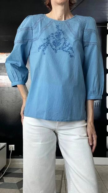 Blouse style victorien