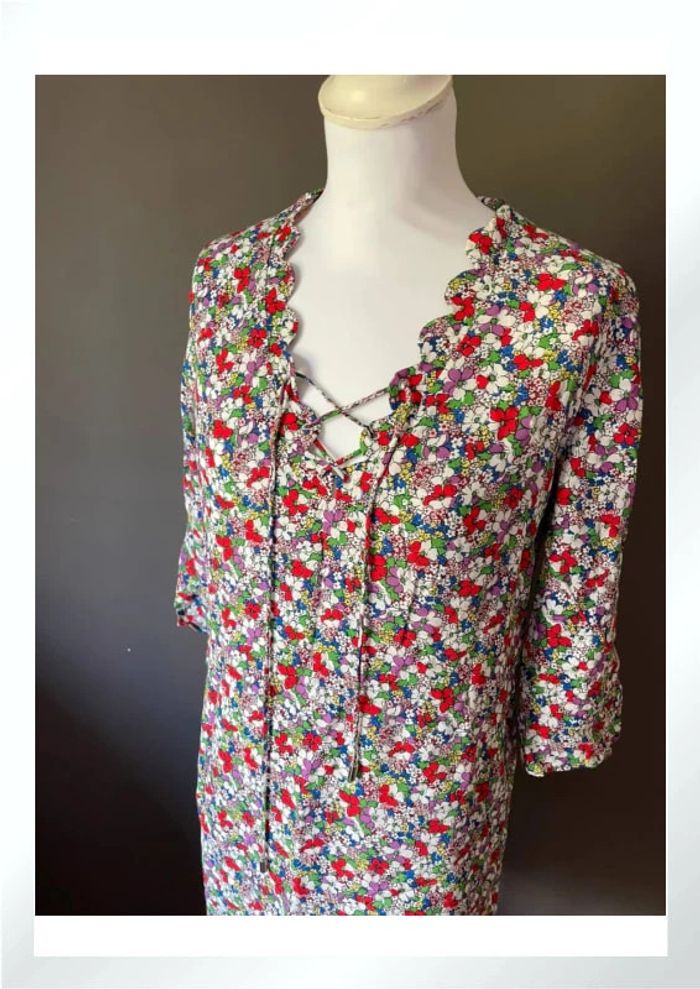Robe fleurie Claudie Pierlot - photo numéro 7