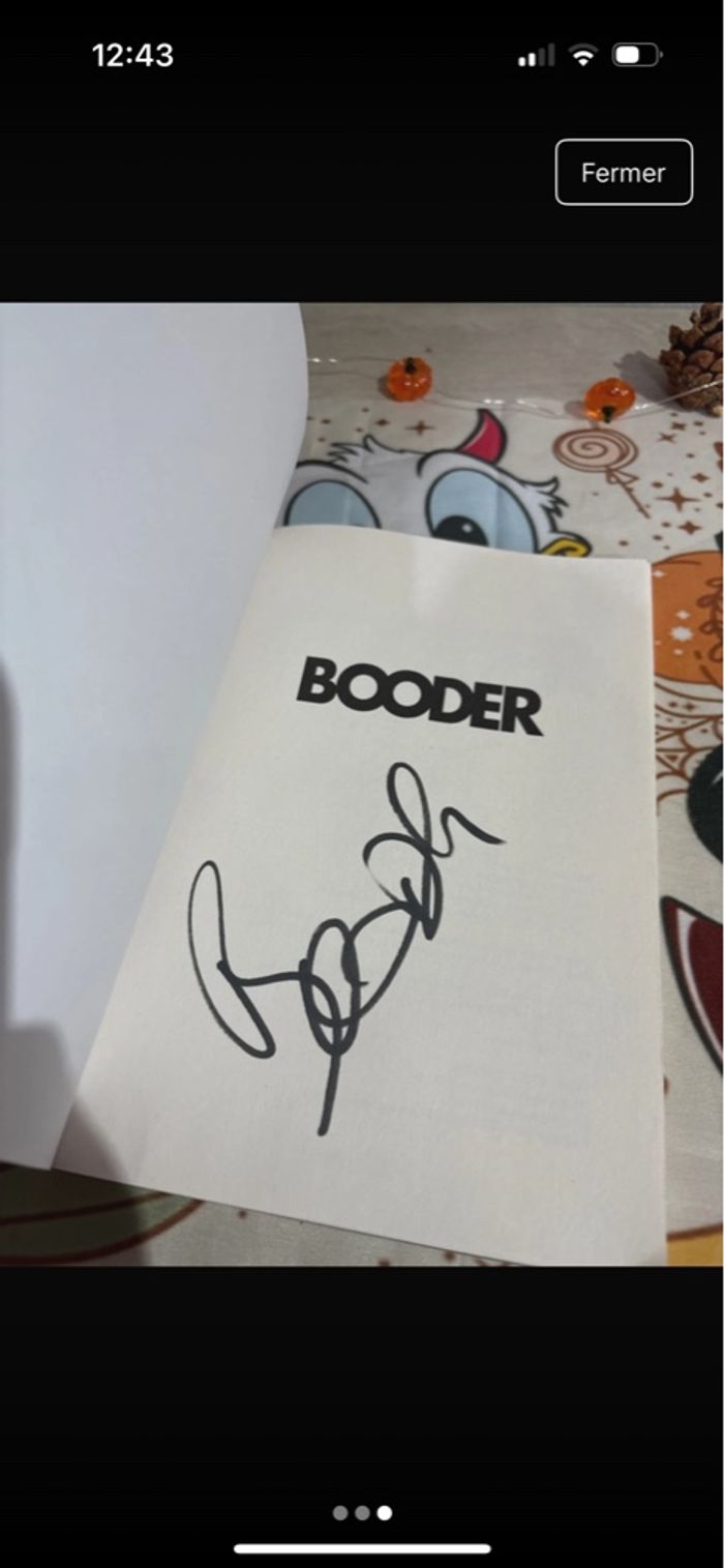 Livre booder signe - photo numéro 2