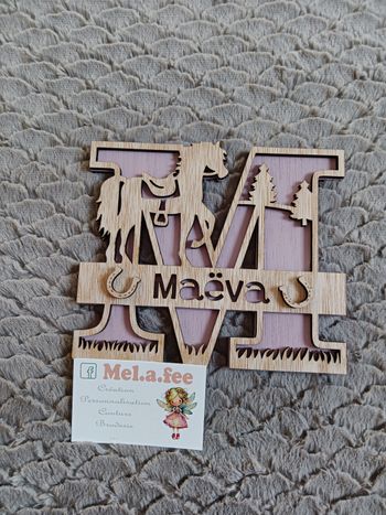 Prénom personnalisé en bois