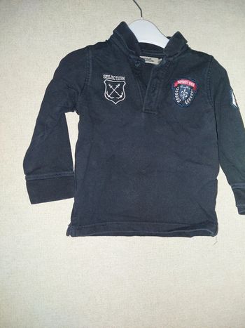 Polo manches longues