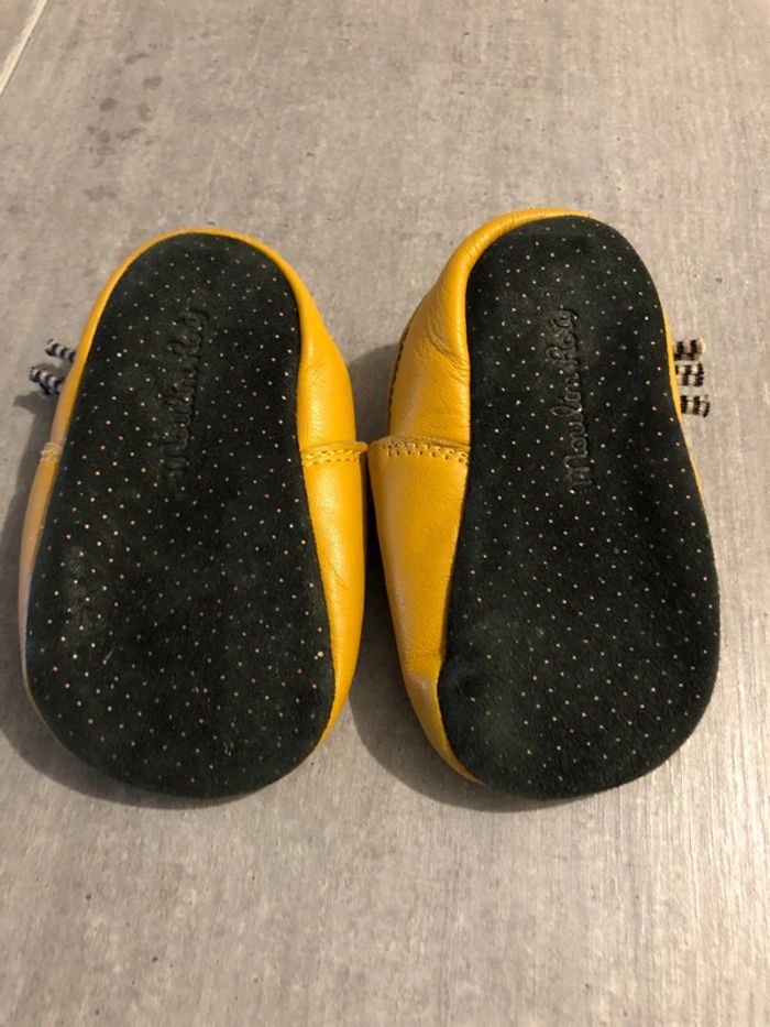 Chaussures cuir Moulin Roty taille 12/18 mois - photo numéro 3