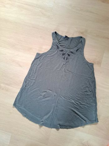 Débardeur loose gris