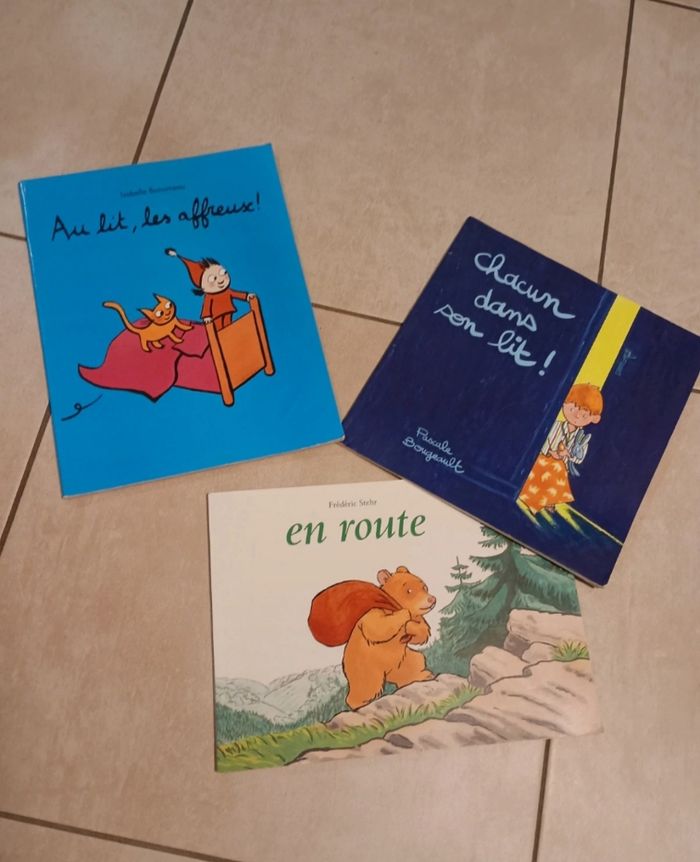 3 livres école des loisirs