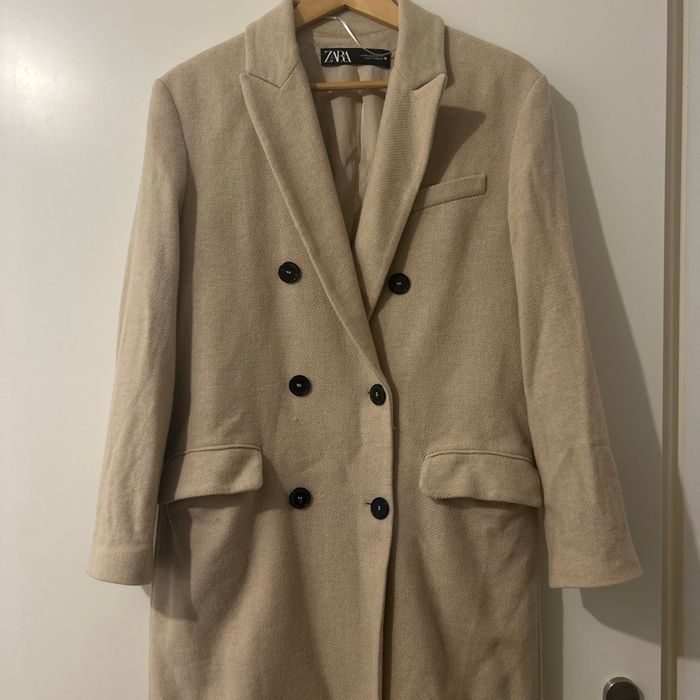 Manteau beige  Zara XS - photo numéro 2
