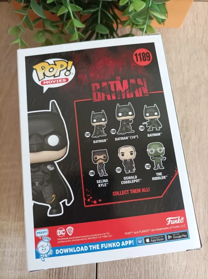 Figurine The Batman Funko Pop DC Comics Movie 1189 - photo numéro 5