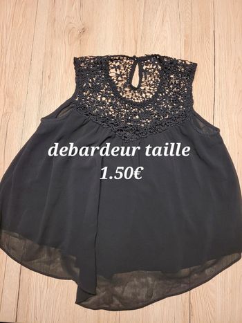 Débardeur (noir), S / 36 / 8