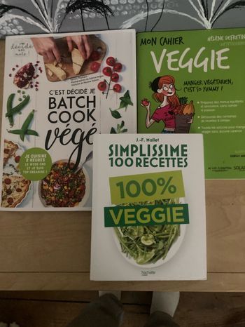 Livres recettes végétariennes