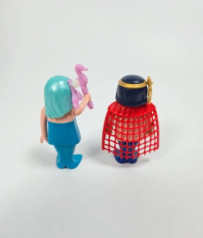 Playmobil Couple Sirènes Roi et Reine des mers - photo numéro 3
