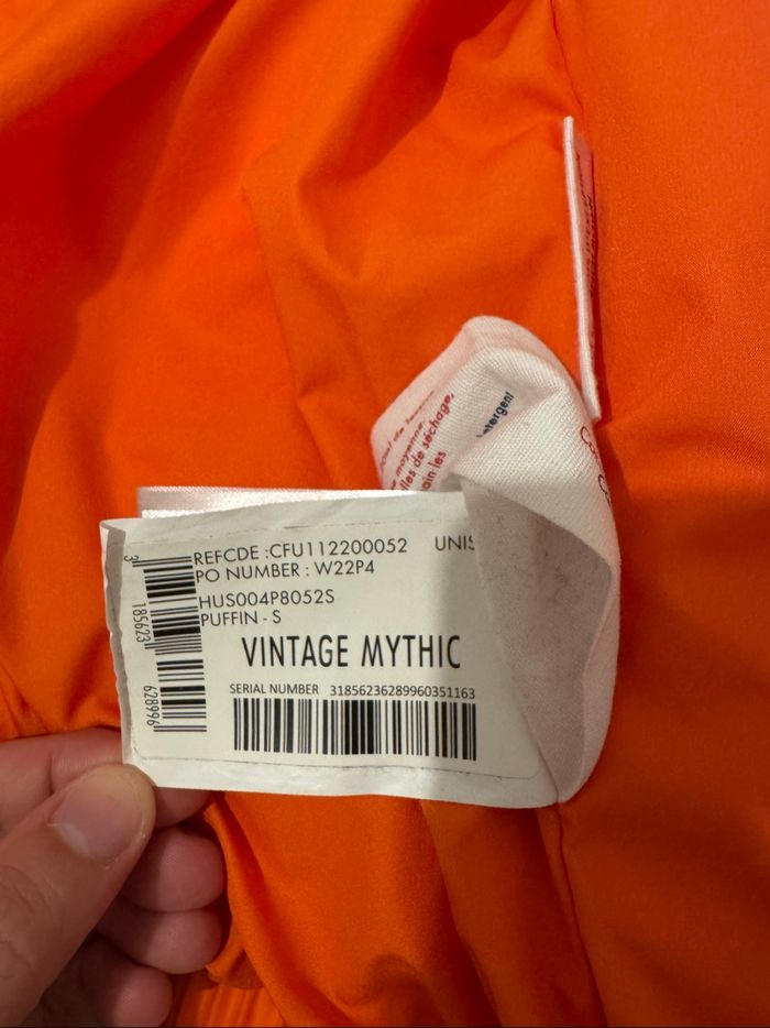 Doudoune Pyrenex Mythic vintage - Homme - Taille S - Orange - Très bon état - photo numéro 10