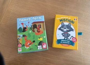 Lot premiers jeux de cartes 