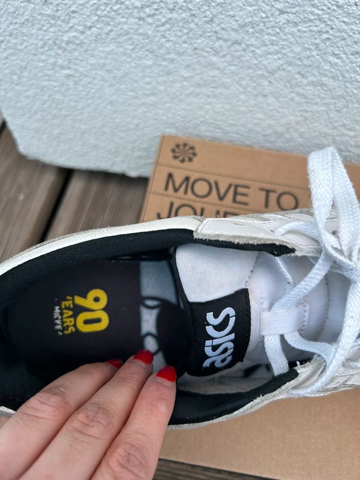 basket blanche asics homme 42 - photo numéro 8