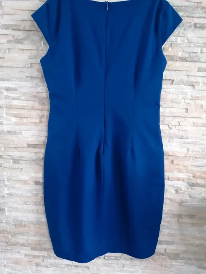 Robe de soirée bleu électric taille 40 - photo numéro 11