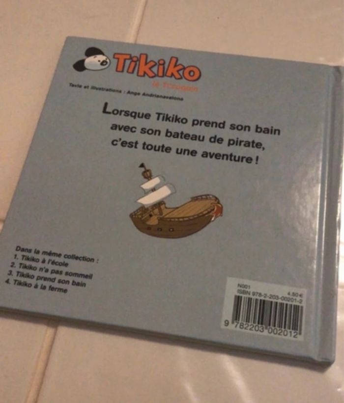 Livre Tikiko prend son bain - photo numéro 2