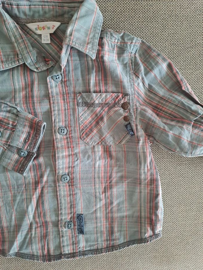 Chemise carreaux - photo numéro 3