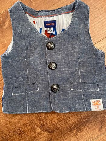 Gilet sans manches 6mois