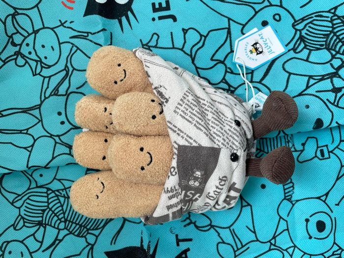 Peluche Jellycat Fish And Chips We Are Cosy Chips - photo numéro 8