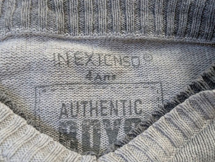 Pull gris - photo numéro 3